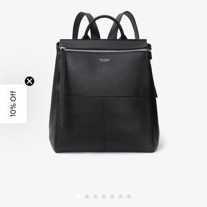 Mina baie midi Harper Leather diaper bag